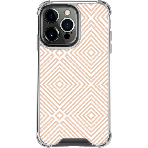 Modern Shapes iPhone 15 Pro Clear Case